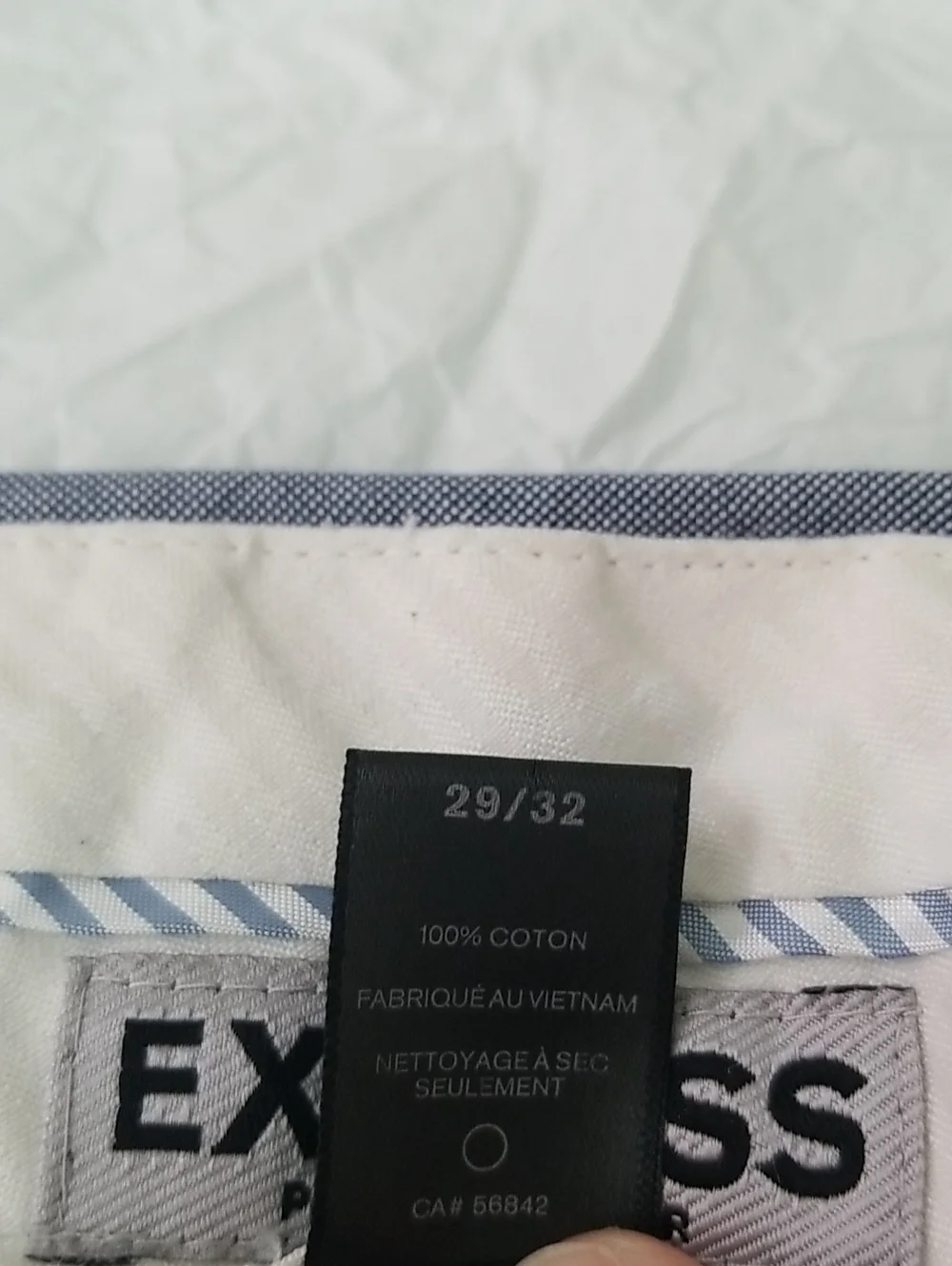 EXPRESS mens pants size 29wx32L 
